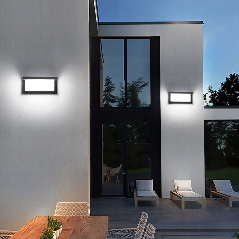 Microwave Sensor Outdoor Wall Lamp | Auto-On LED Security Light Light source power 18 W