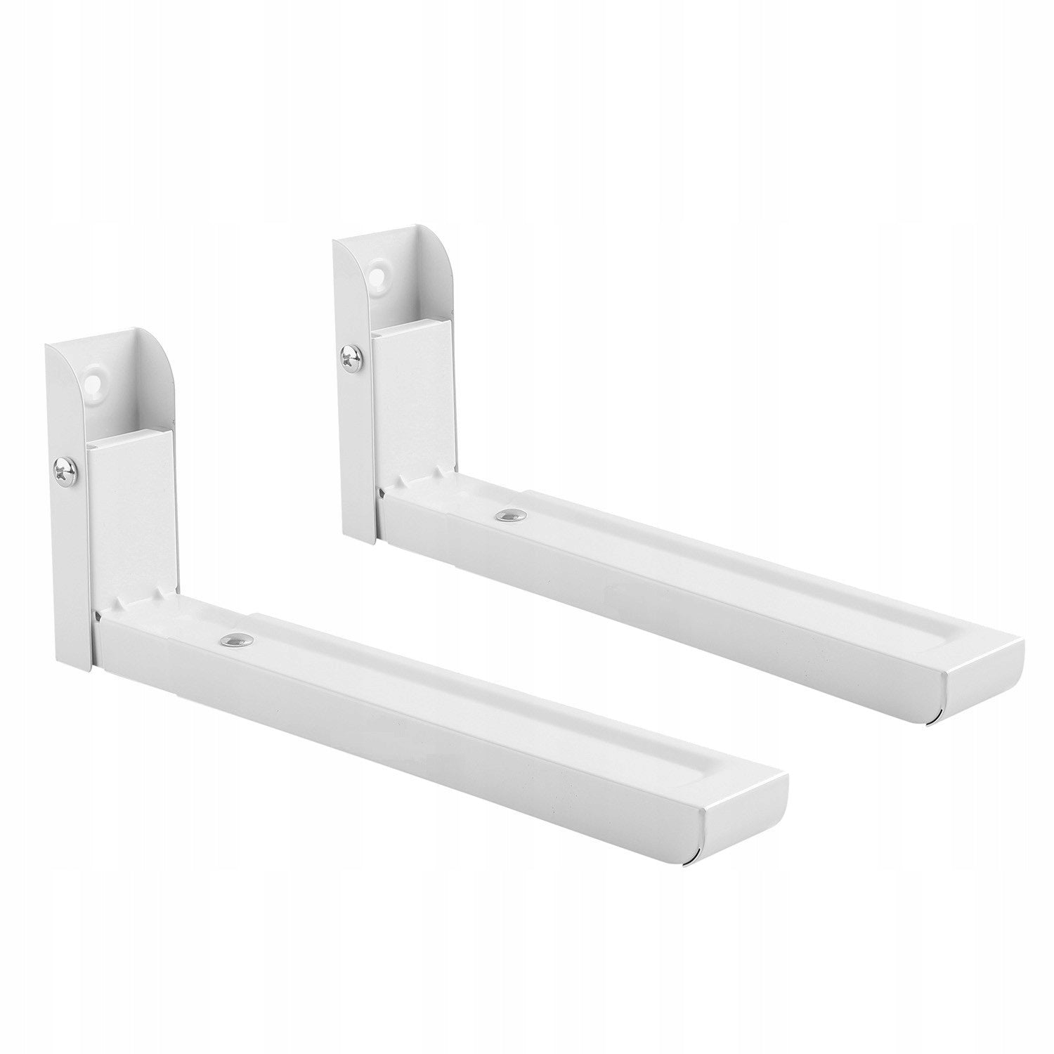 Microwave Shelf Holder Tuner Printer White 30kg Paws Mount