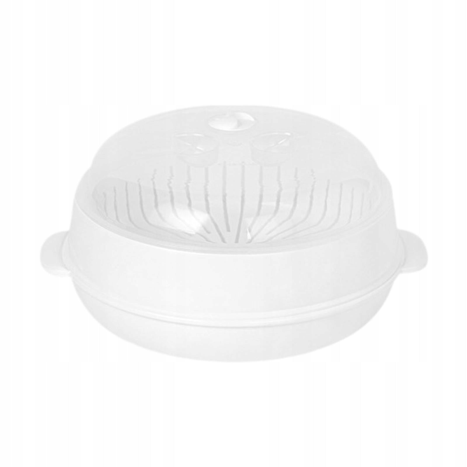 Microwave Steamer Cooker Easy to Store Multifunctional Egg Cooker with Capacity 1 l