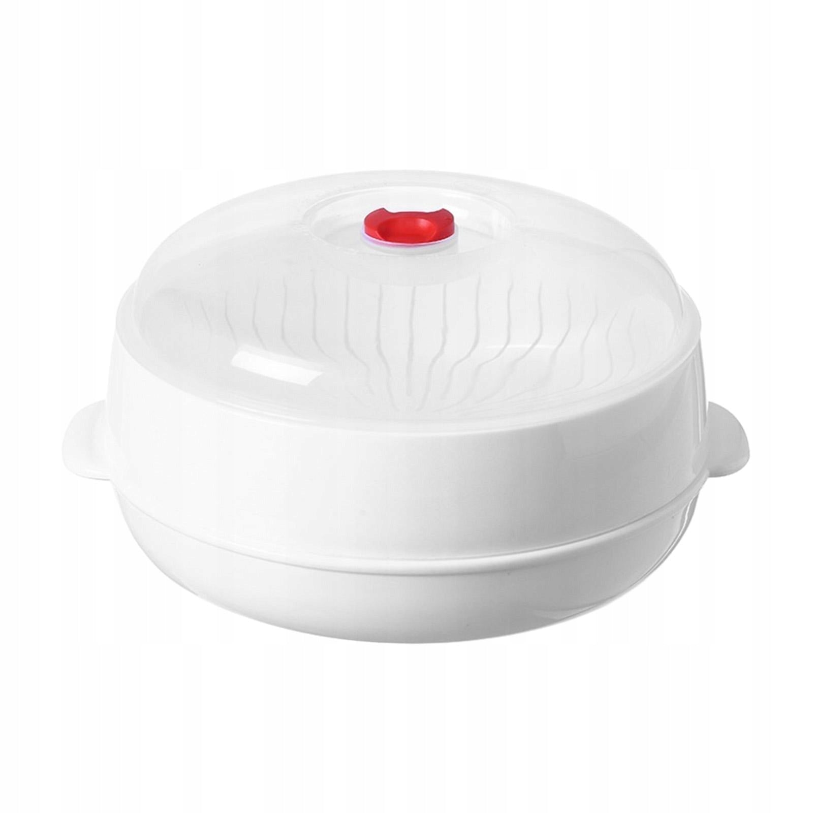 Microwave Steamer Steaming Utensil Food Storage Container Microwave round Brand no brand