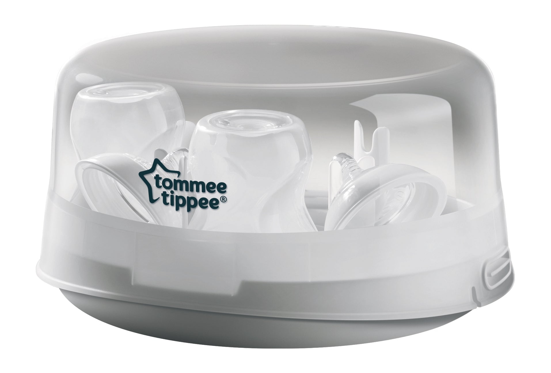 Microwave Sterilizer Tommee Tippee Steam 27cm 15cm 4-8 min BPA Free