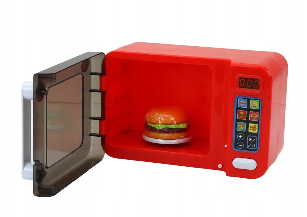 Microwave Toy Microwave Red Additions. Brand LEAN Toys
