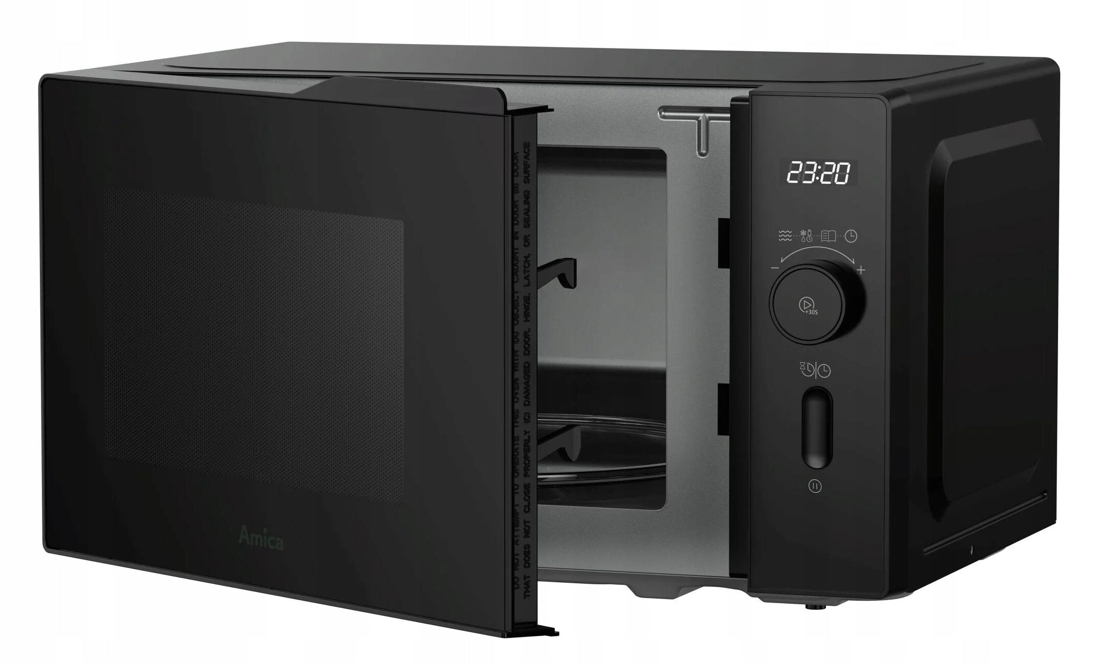 Microwave oven AMICA MMF20E4B 650W 25.5 cm 20L Black Model MMF20E4B