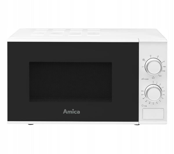 Microwave oven Amica AMGF20M2GW 800W 20L Black and white