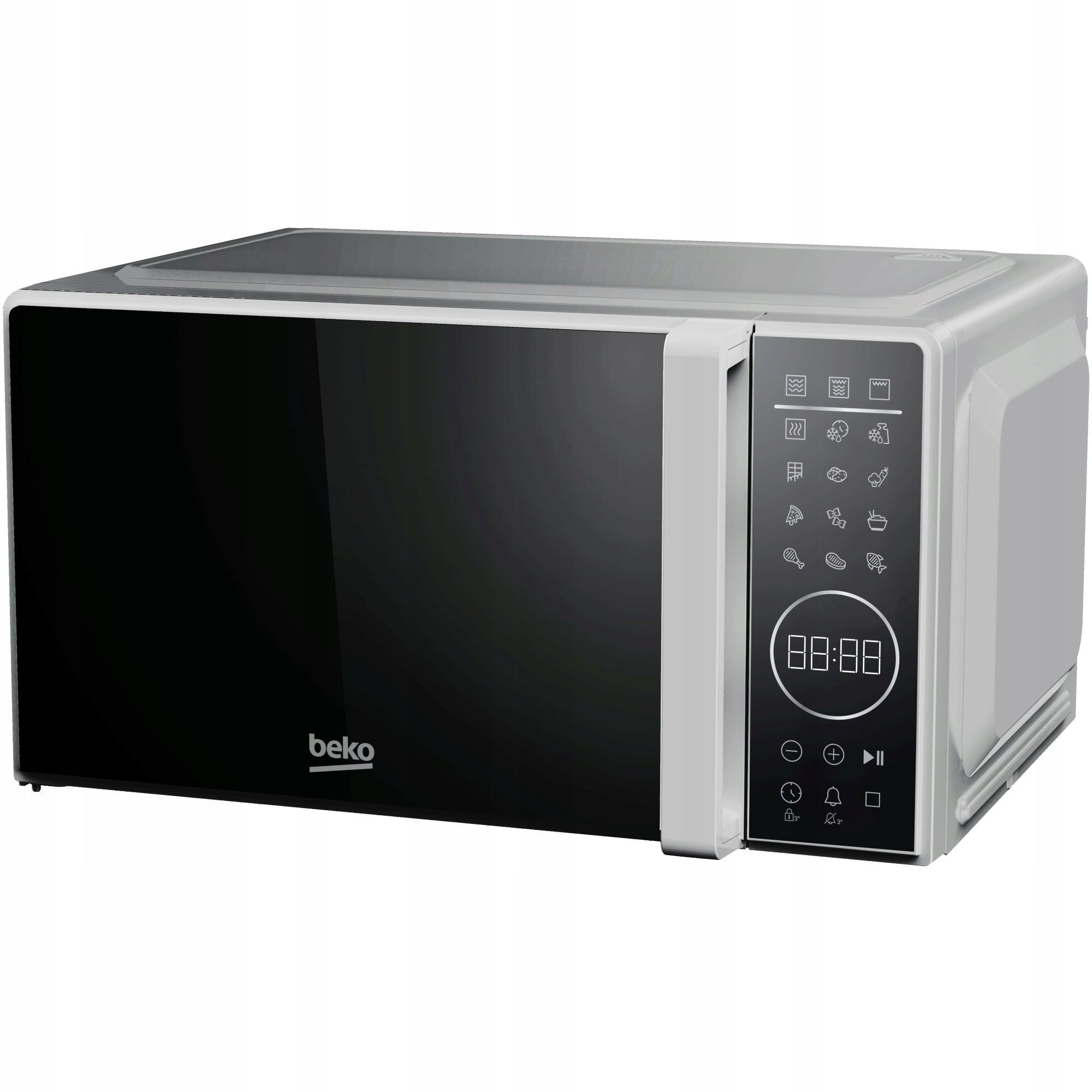Microwave oven Beko MGC20130SFB 20L 700W grill timer 10 power levels