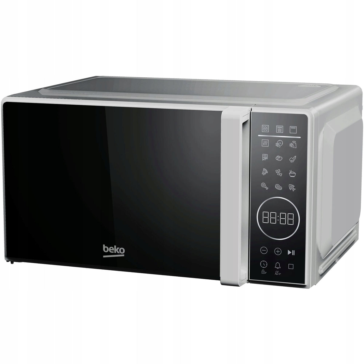 Microwave oven Beko MGC20130SFB 20L 700W grill timer 10 power levels