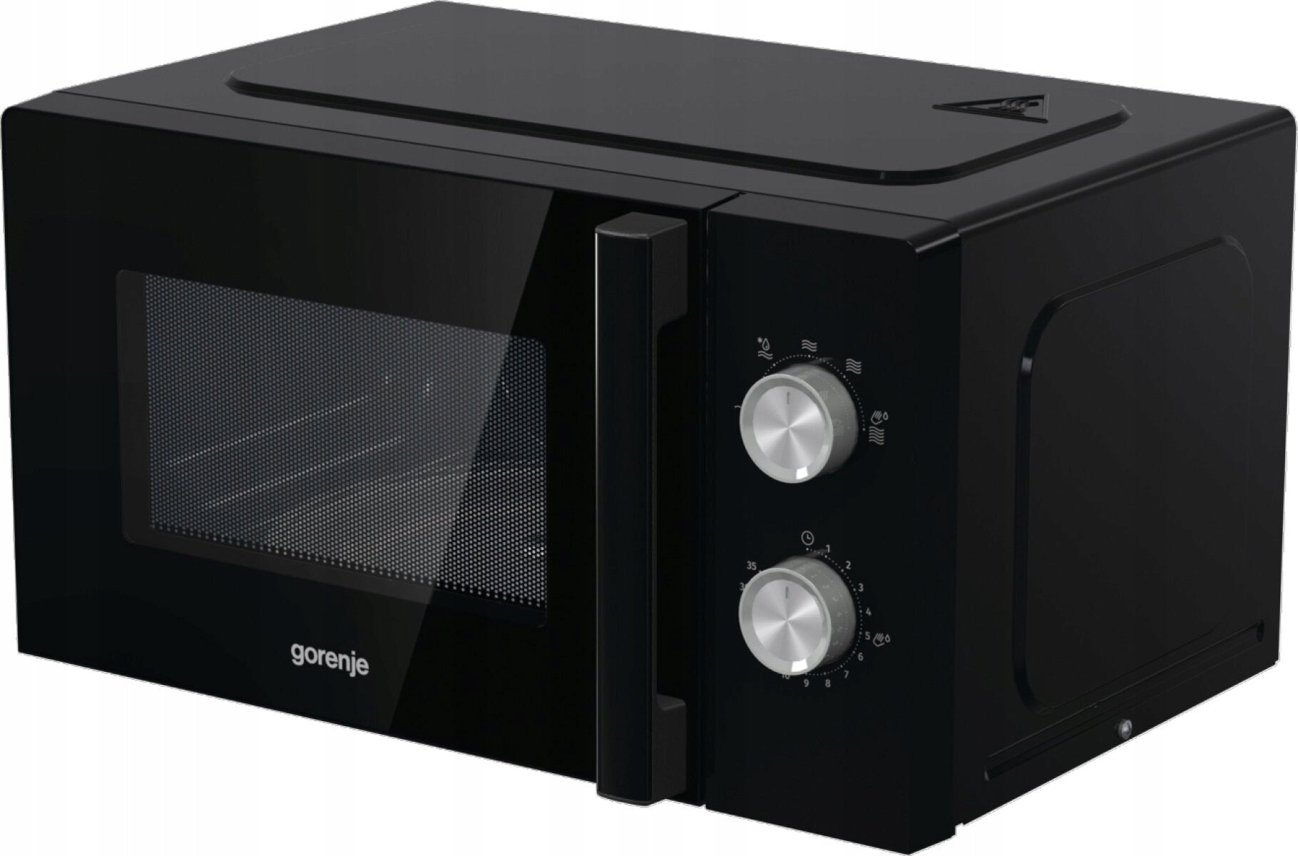 Microwave oven GORENJE MO17E1BH 700W 25.5 cm 17L AquaClean Black Model MO17E1BH