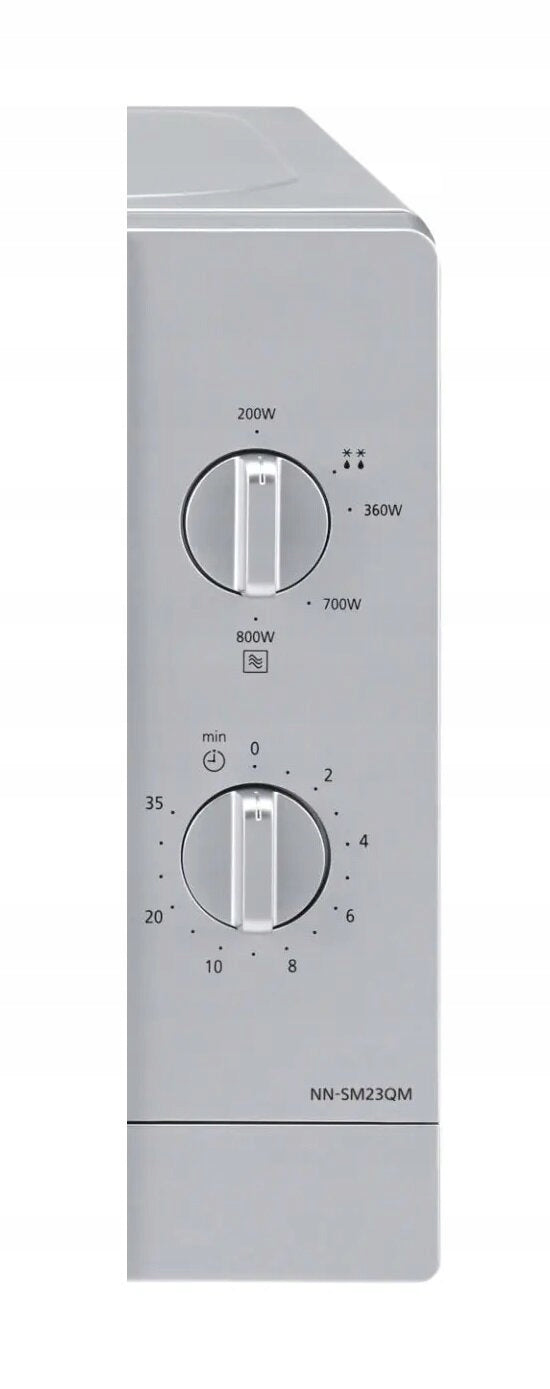 Microwave oven PANASONIC NN-SM23QMEPG 800W diameter 25.5 cm 20L Grey Brand Panasonic