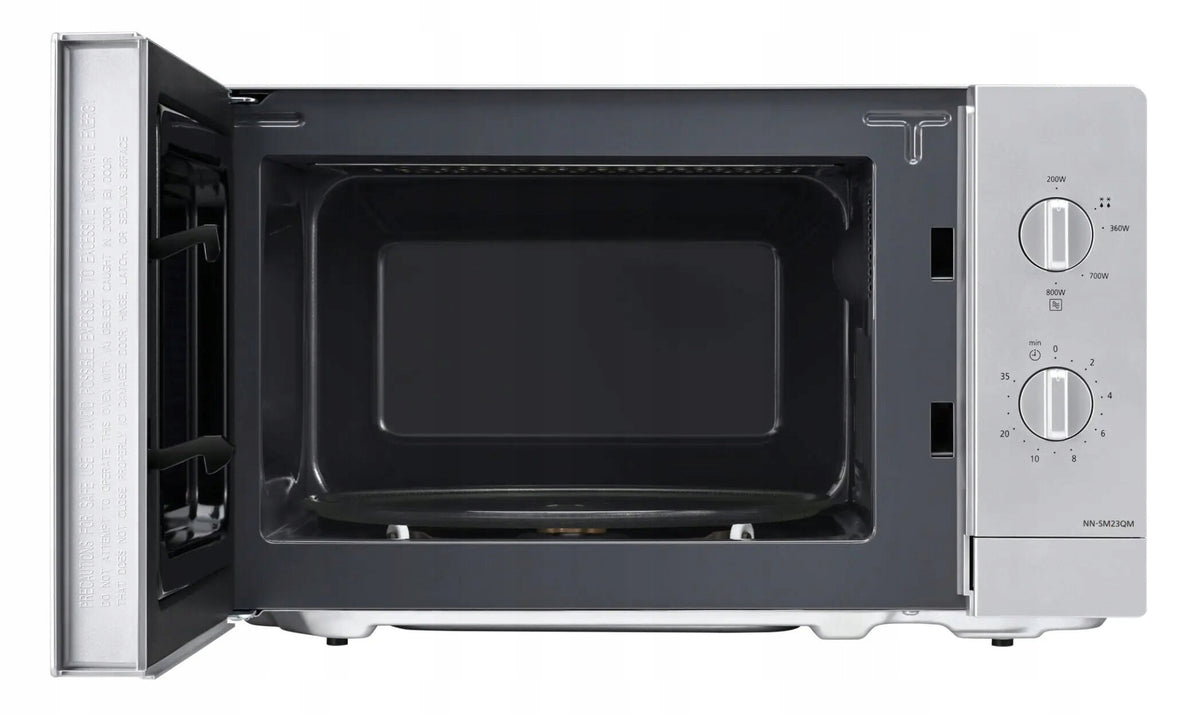 Microwave oven PANASONIC NN-SM23QMEPG 800W diameter 25.5 cm 20L Grey Model NN-SM23QMEPG