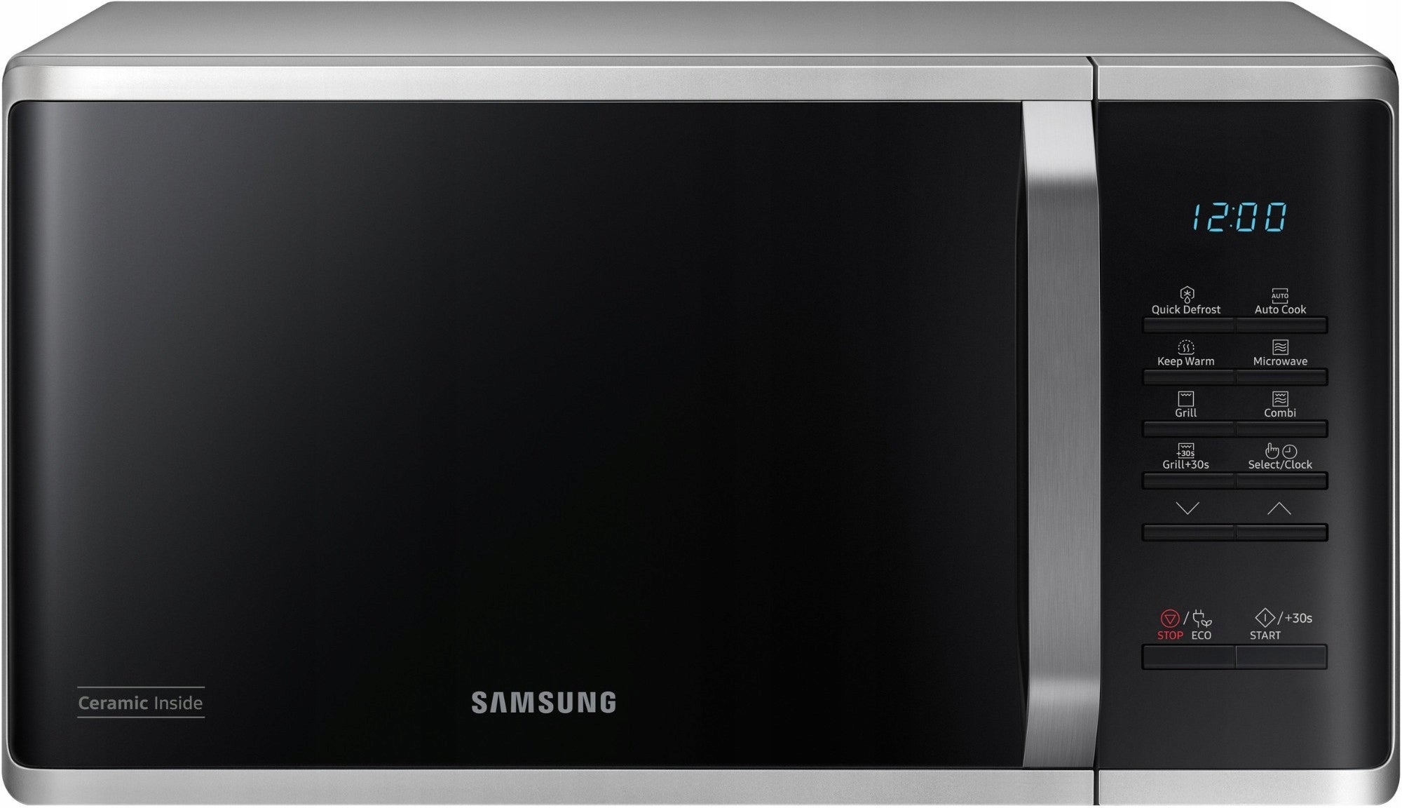 Microwave oven SAMSUNG MG23K3523AS 23L 800W Quick defrost grill