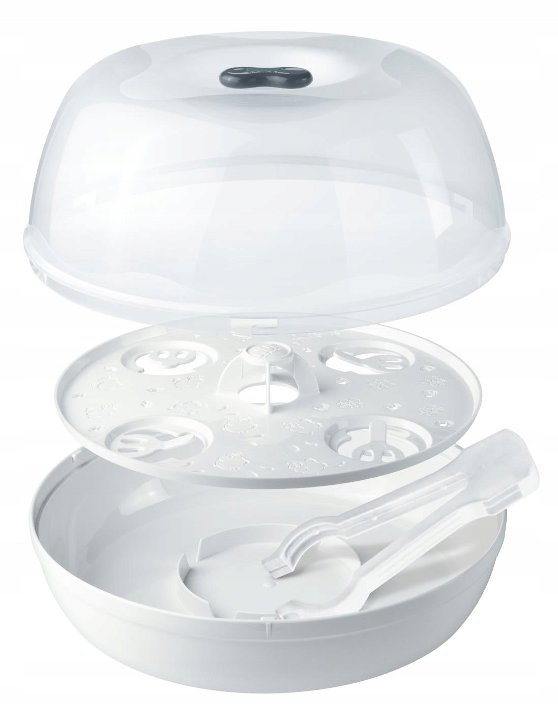 Microwave sterilizer NUK removes 99,9% of bacteria Medical device no
