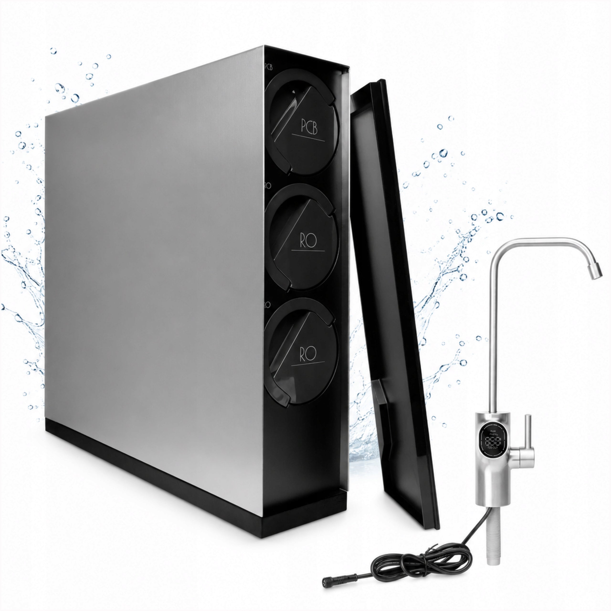 Midea 800GPD Smart Reverse Osmosis Filter with WiFi and Electronic Tap