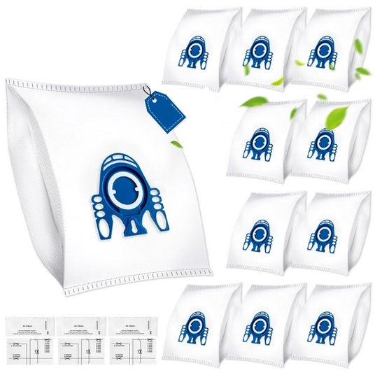 Miele HyClean 3D GN vacuum cleaner bags set of 12 bags and 2 filters