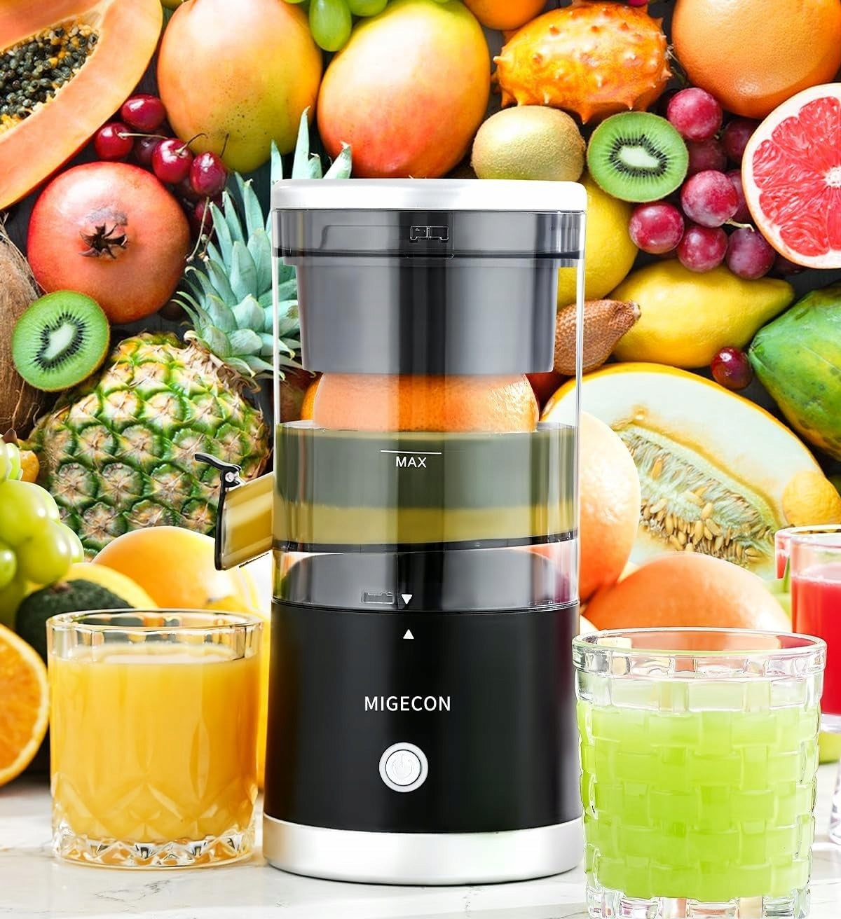 Migecon USB-C Electric Juicer | Portable | Citrus | 45W Manufacturer code ZZJ001B