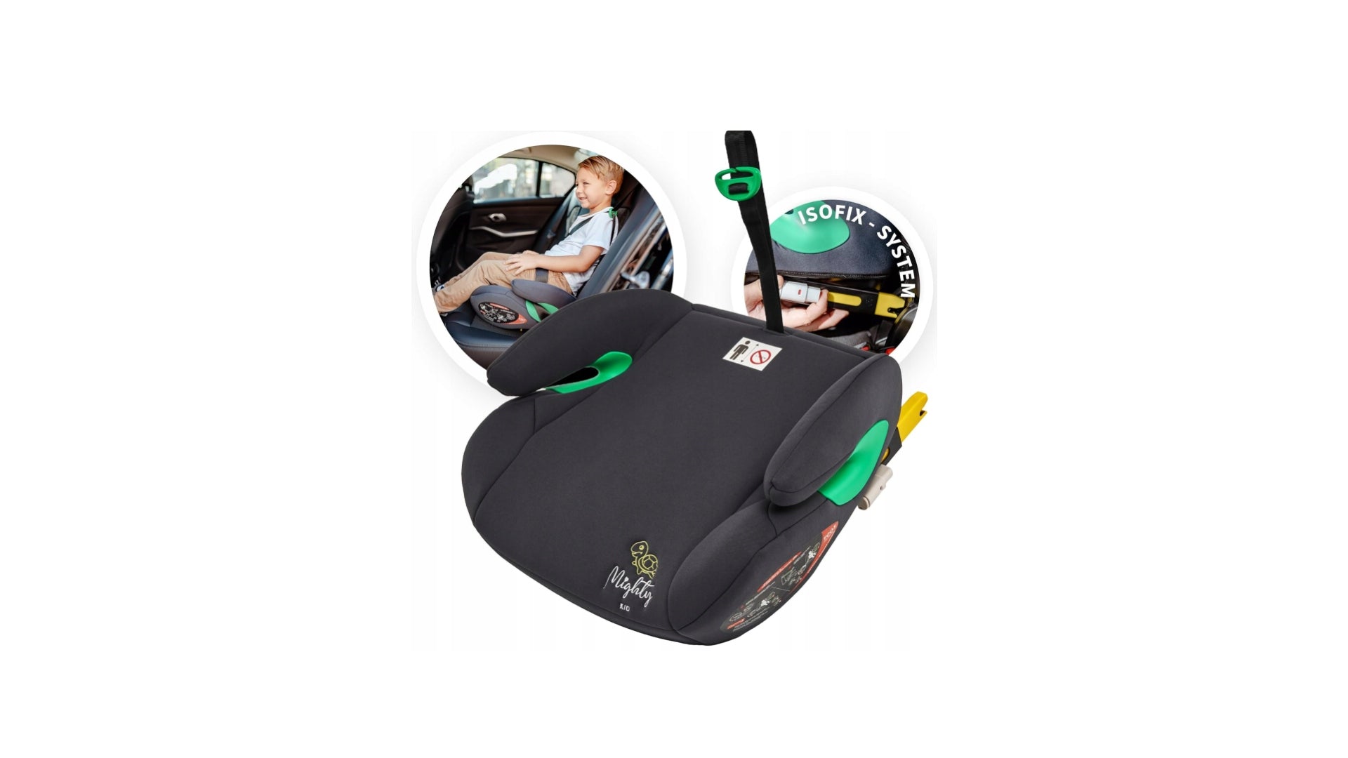 Mighty Kid car seat 15-36 kg with ISOFIX booster EAN (GTIN) 4270003941907