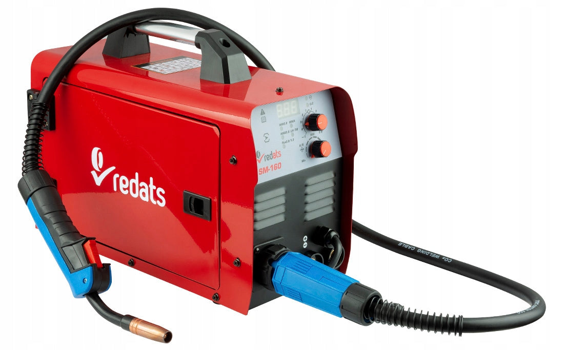 Migomat REDATS SM-160 welding machine, MIG 160A type Maximum electrode diameter 1 mm