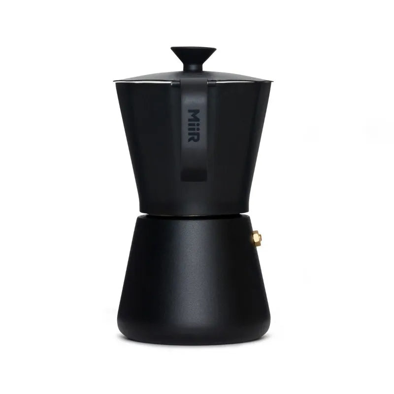 MiiR New Standard Moka Pot 300 ml Black Steel Espresso Maker Packaging status original