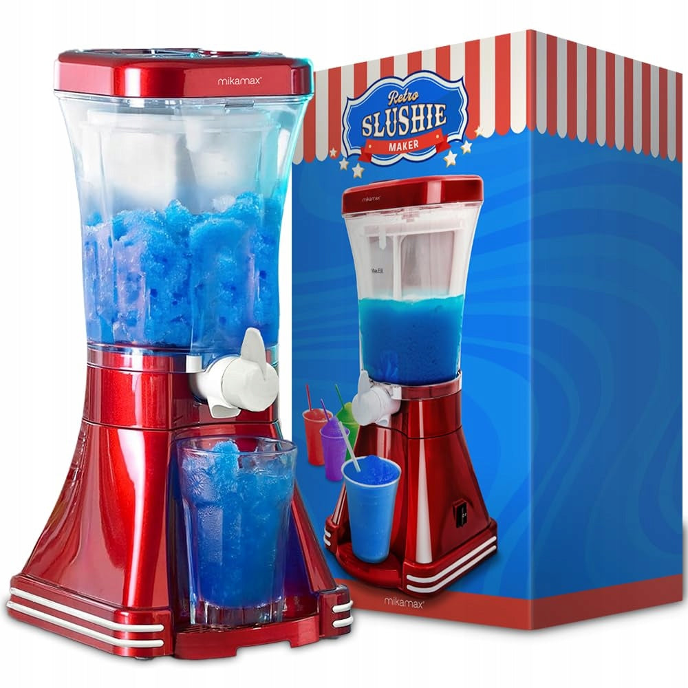MikaMax Retro Slushie Maker 20W red 1l model 05136 Brand no brand