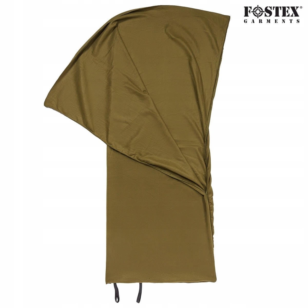 Military Fleece Hiking Sleeping Bag FOSCO 3in1 Blanket Warmer Olive Insert Color green