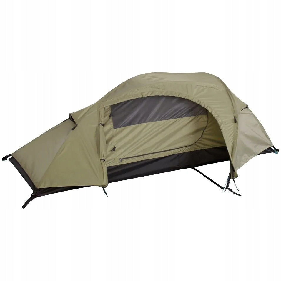 Military Mink Tent 1-Person Mil-Tec Recom Waterproof Coyote