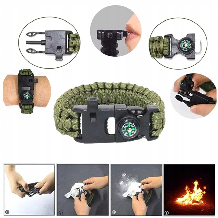 Military Survival Kit SURVIVAL Tourist Large Tactical Essential 32in1 Number of additional tools 30