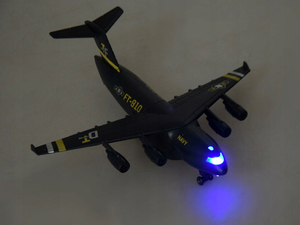 Military Transport Aircraft Drive Sound ZA4325 Color black