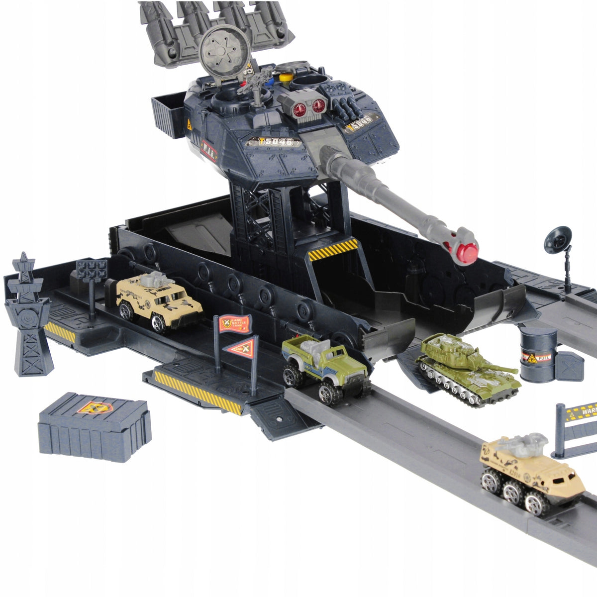 Military base set with accessories MEGA CREATIVE 545465 Effects sound