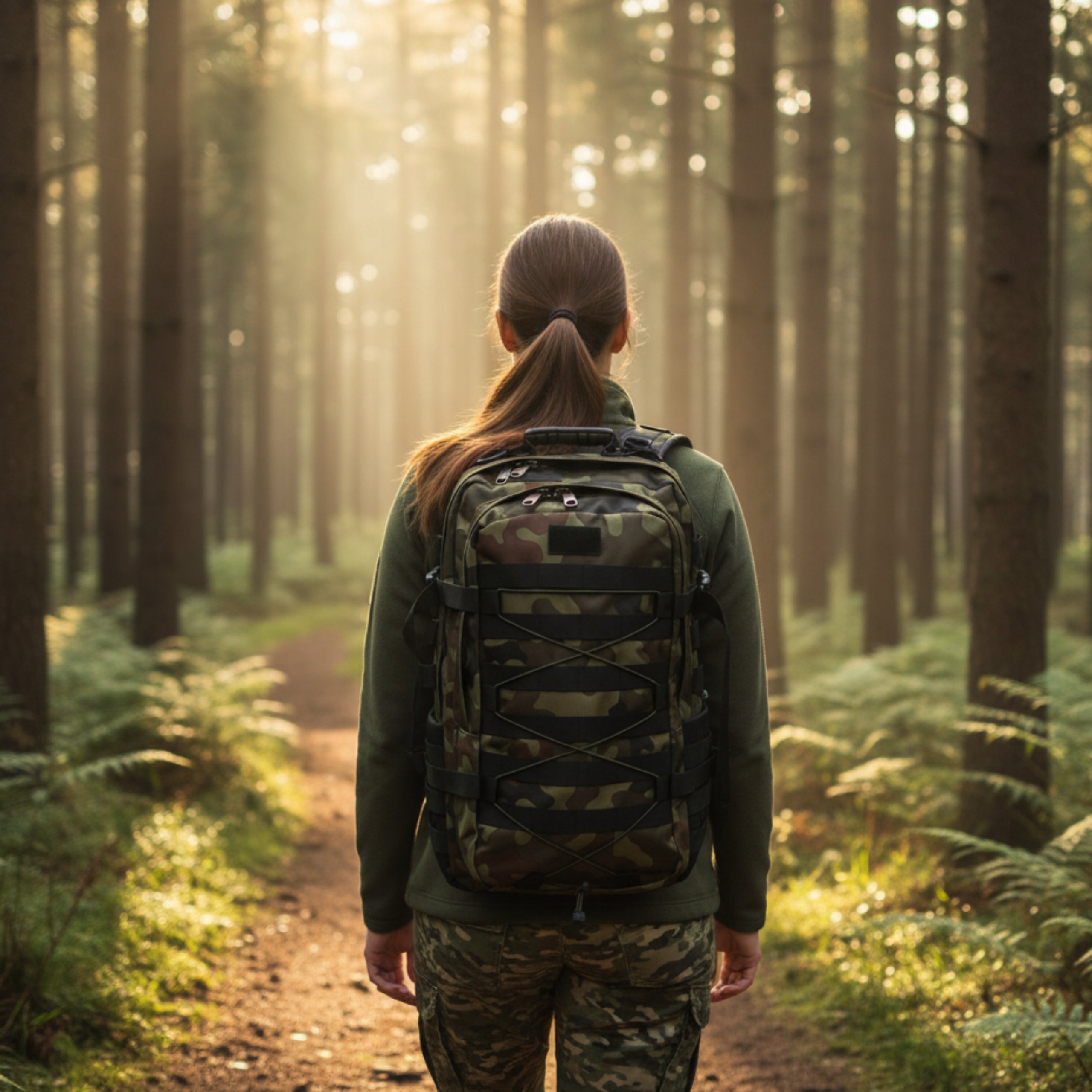 Military hiking backpack Stinger 38L Cordura molle Polish Product Packaging status original