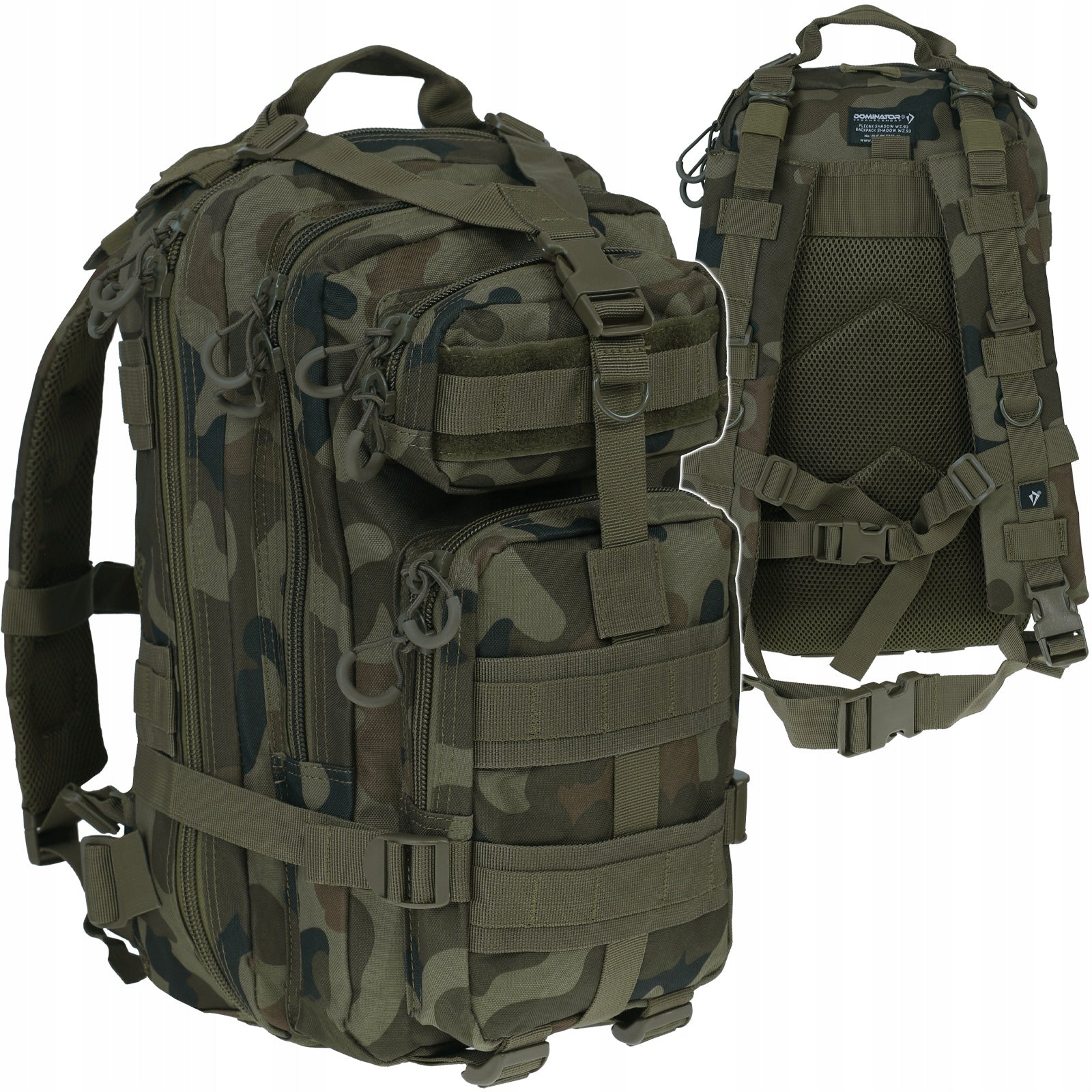 Military tactical backpack DOMINATOR SHADOW men's military up to 30 L wz.93