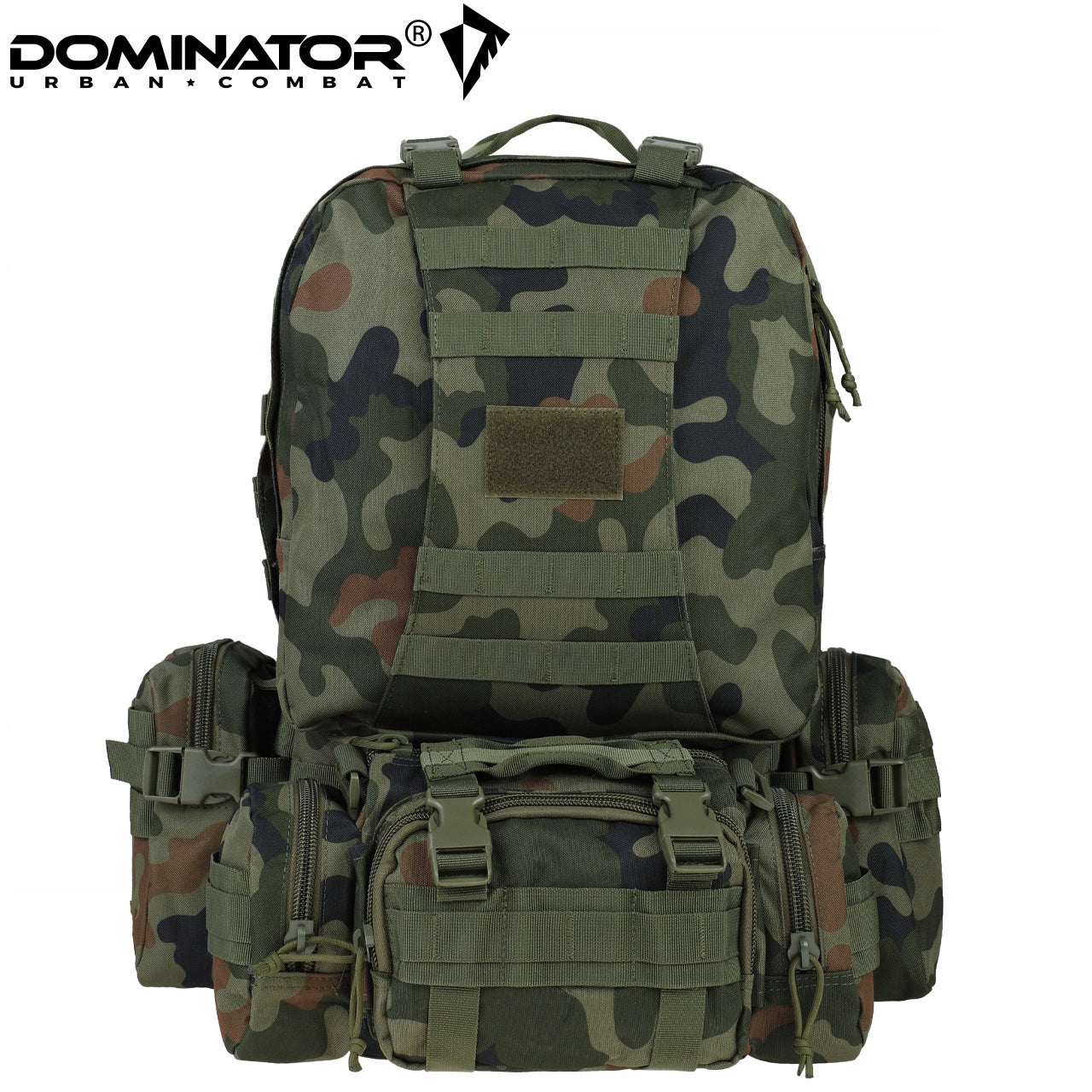 Military tactical backpack DOMINATOR SUPERPACK transport 50L camo wz.93 Manufacturer code DUC_BK_5031_03
