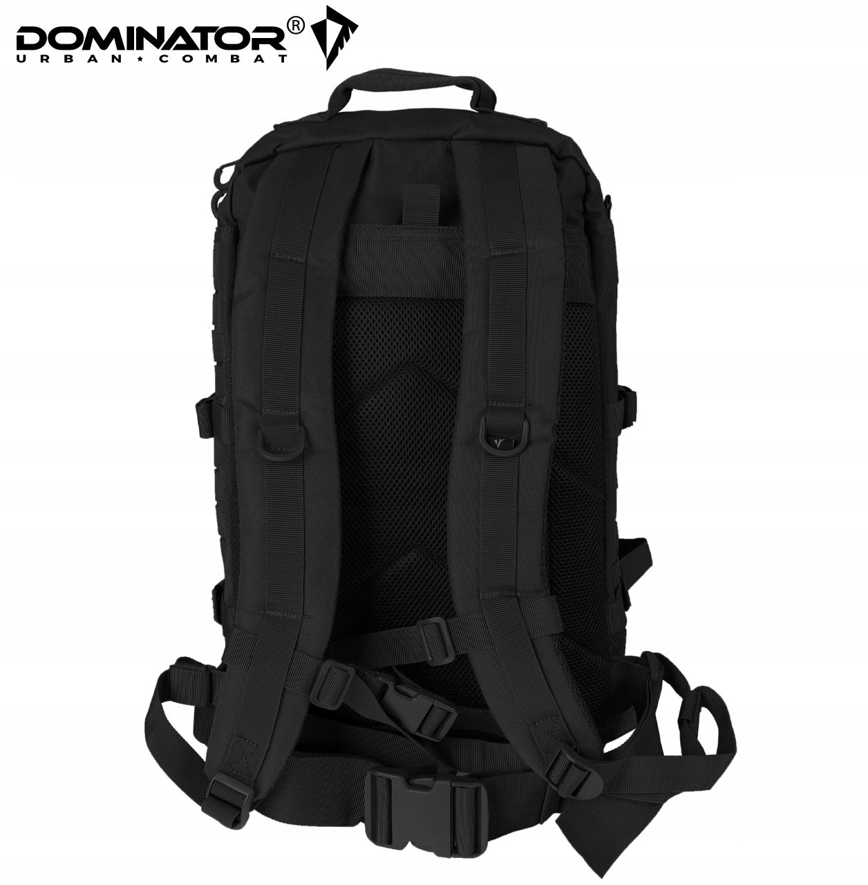 Military tactical backpack DOMINATOR Warrior laser cut 36L military black Brand Dominator UC