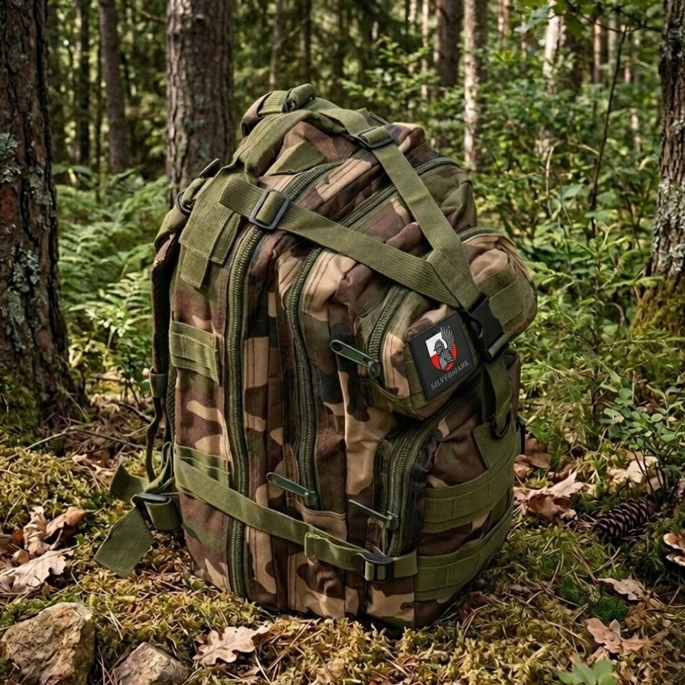 Military tactical backpack military tourist camo 35L survival Husarz Manufacturer code Plecak wojskowy turystyczny