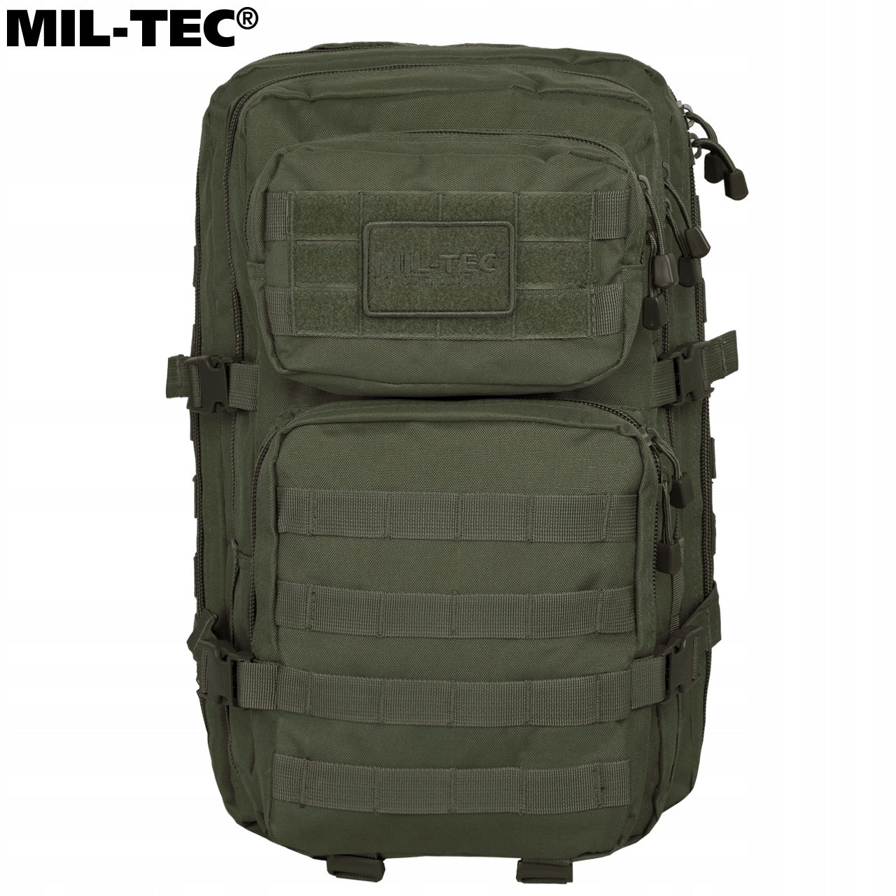 Military tactical hiking backpack Mil-Tec Military Assault 36L olive Manufacturer code 14002201TRH