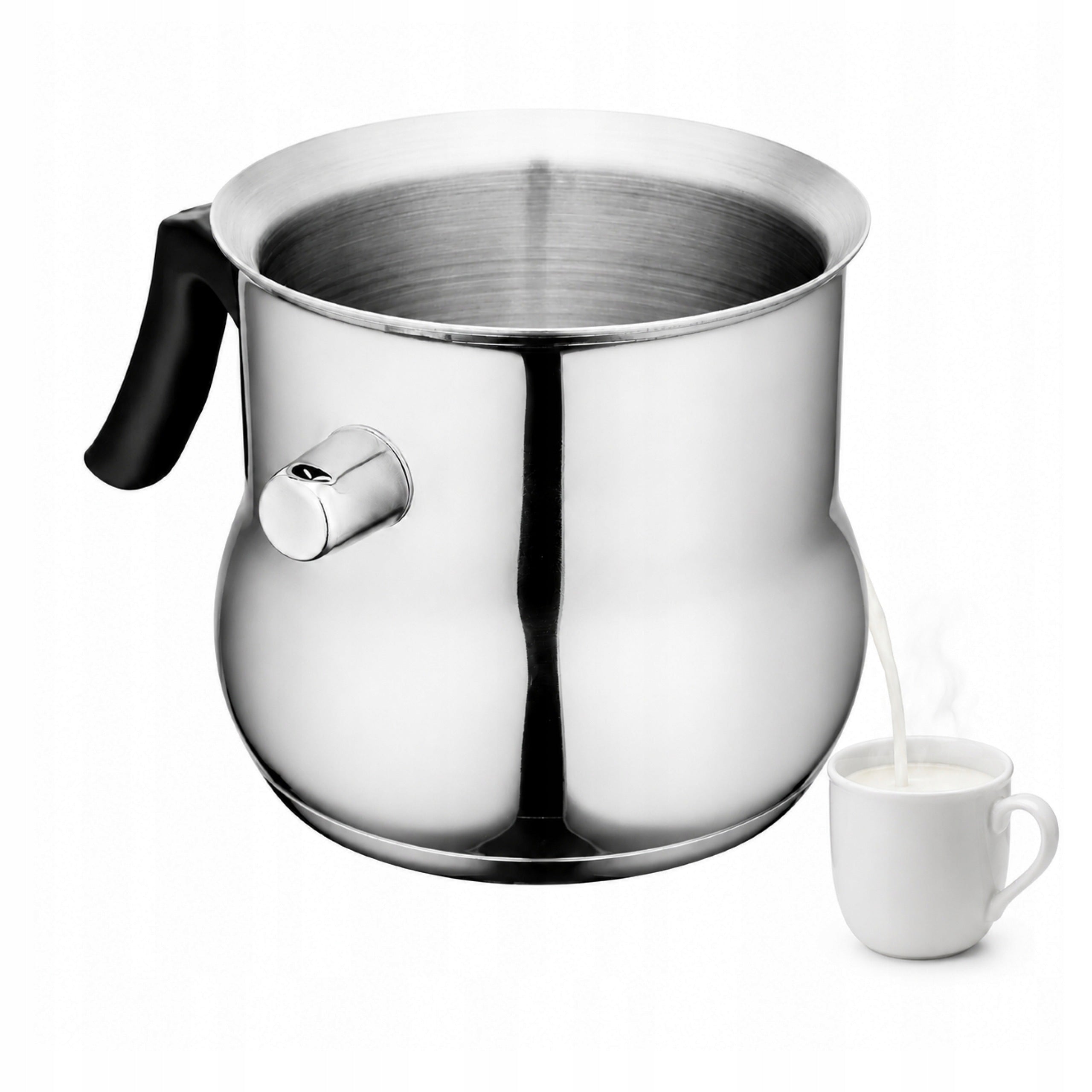 Milk Cooking Pot 1L With Water Coat Induction Altom