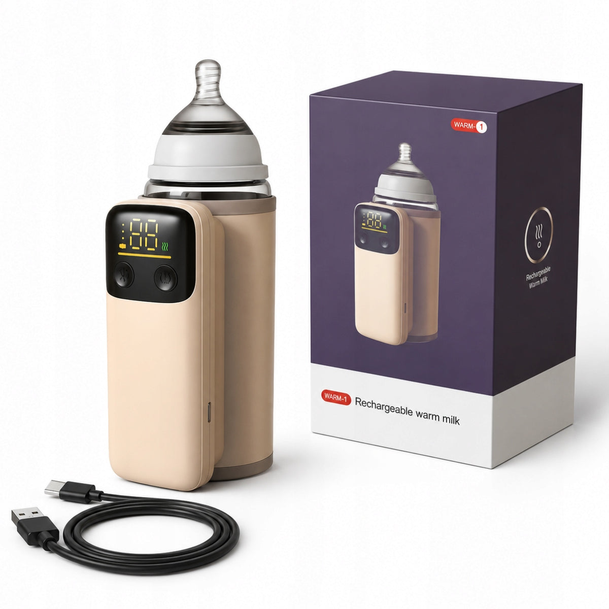Milk Food Bottle Warmer Portable Tourist Car USB