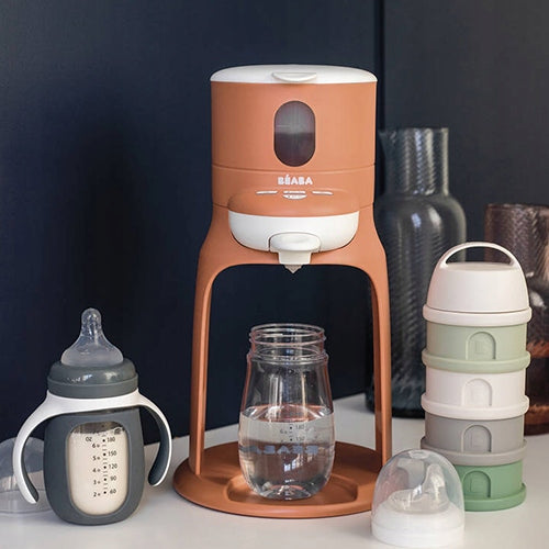 Milk Maker Children's Heater Bib expresso 2in1 Terracota, Beaba EAN (GTIN) 3384349117153