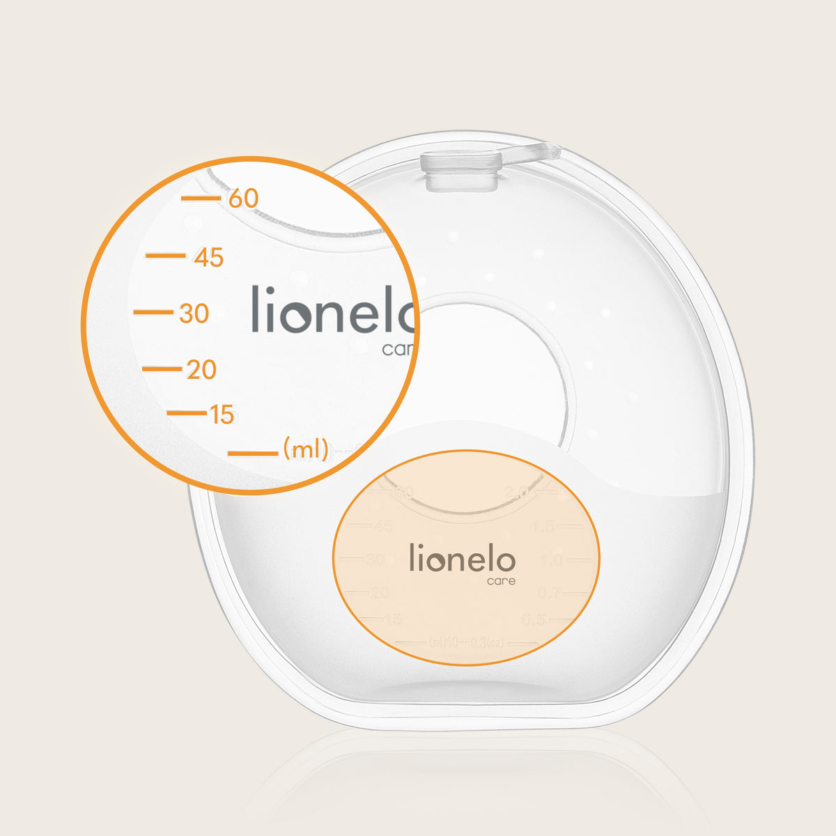 Milk collector LACTATION SHELLS HANDS-FREE 2x60 ml Lionelo Milky Simple EAN (GTIN) 5903771722216