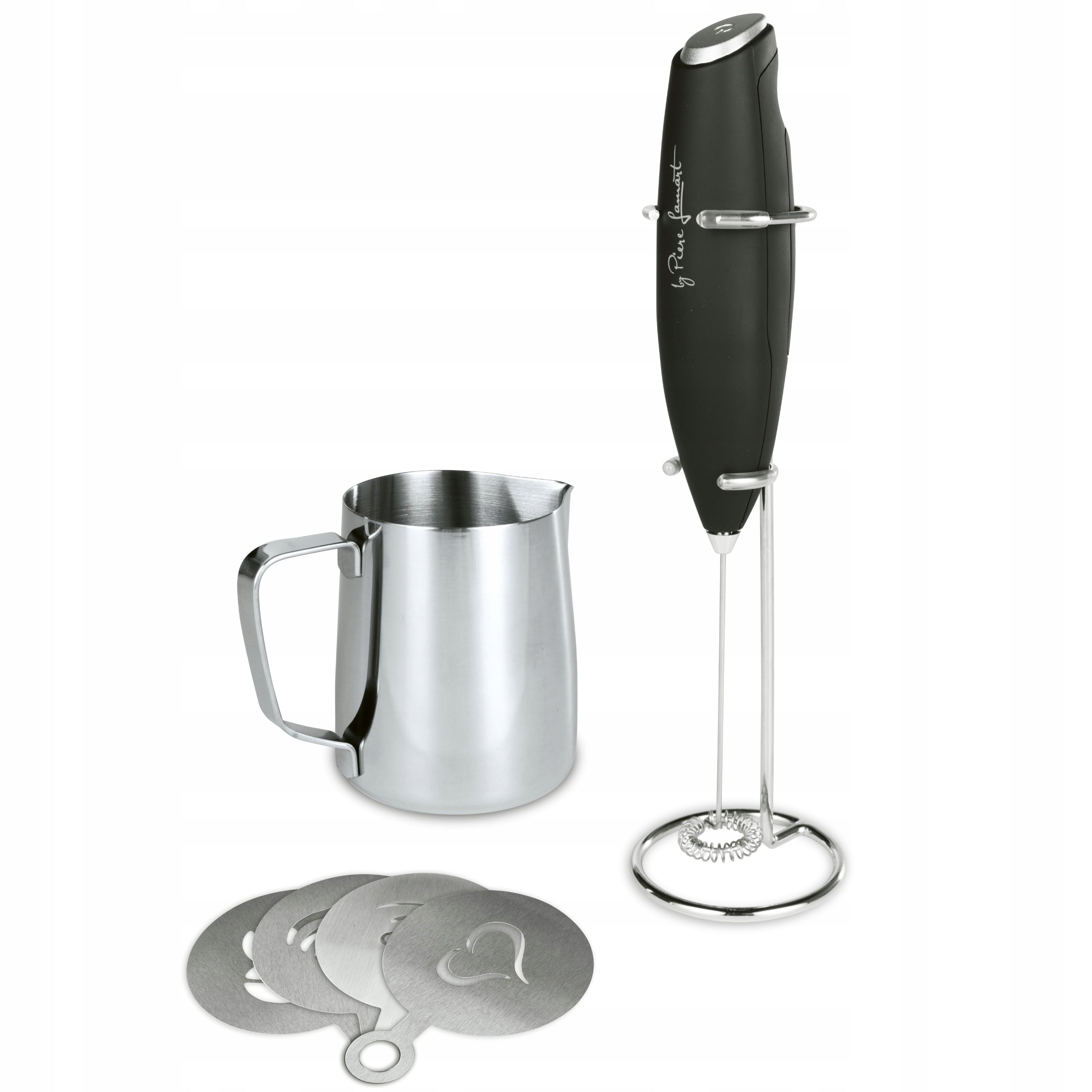 Milk frother Lamart LT7092 Jug Stand 4 Templates 1100 rpm EAN (GTIN) 8590669372928
