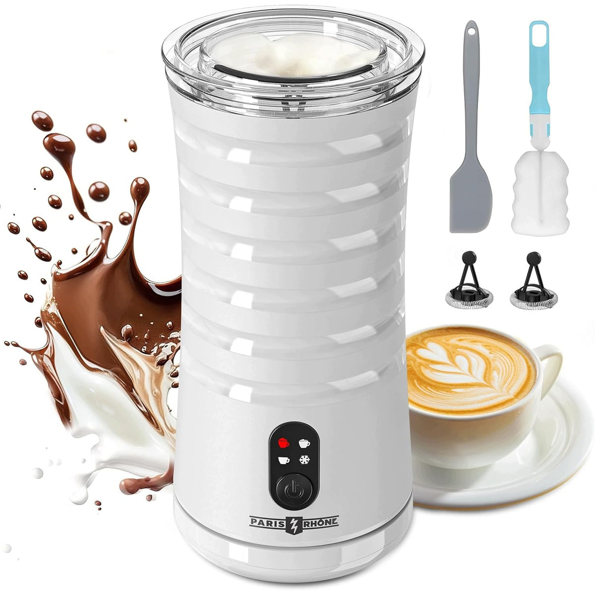 Milk frother electric induction 4in1 240ml cold hot