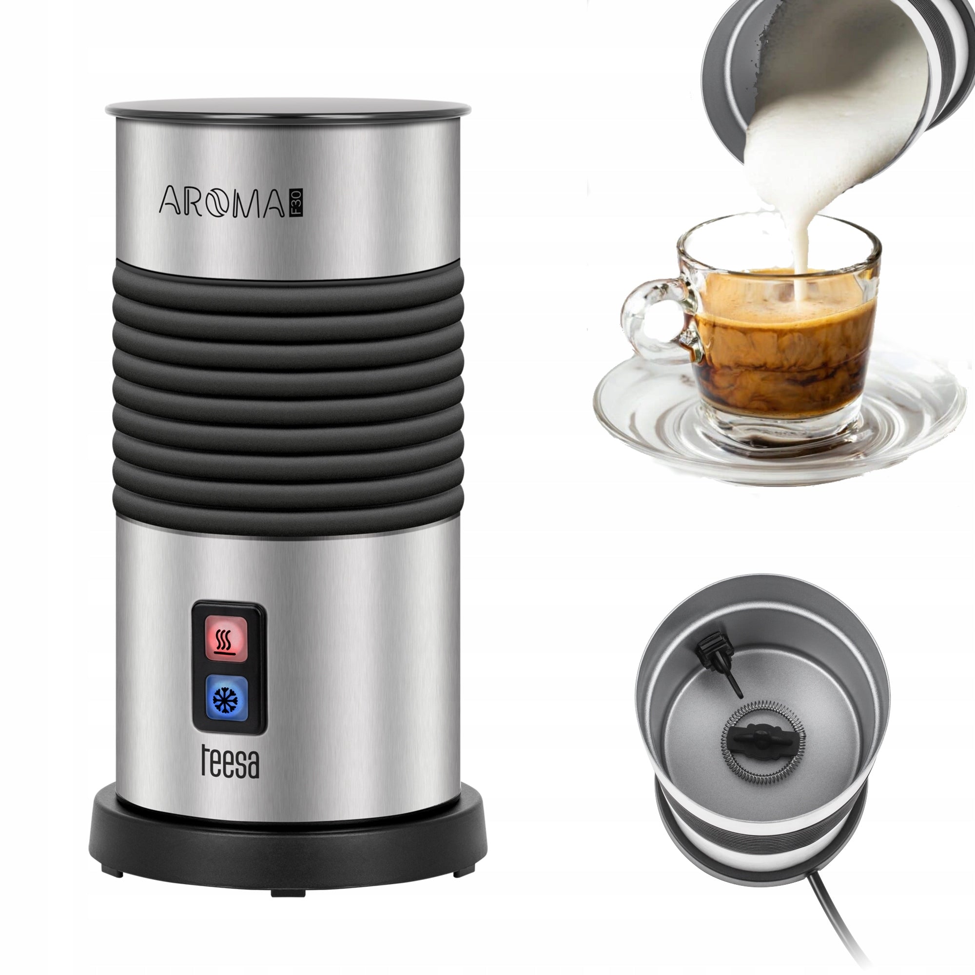 Milk frother heater Teesa AROMA F30