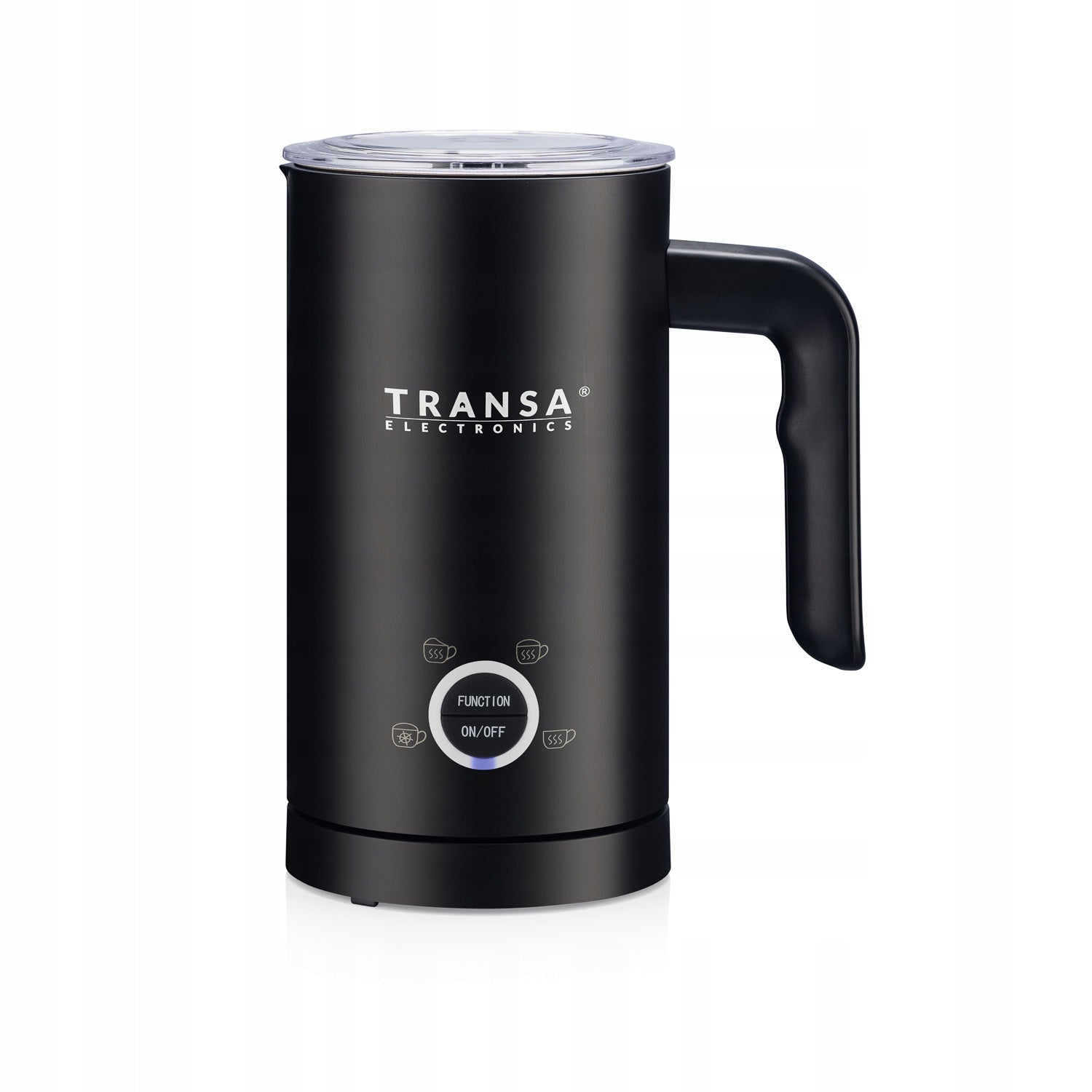 Milk frother with heater MilkyBlack 4 MILK FROTHING MODES 500W Manufacturer code TE-115B