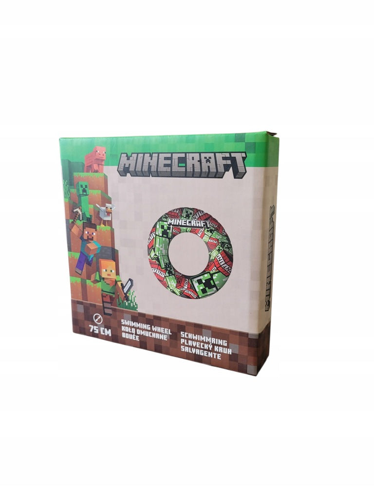 Minecraft Inflatable Swimming Wheel 75 CM Packaging status original