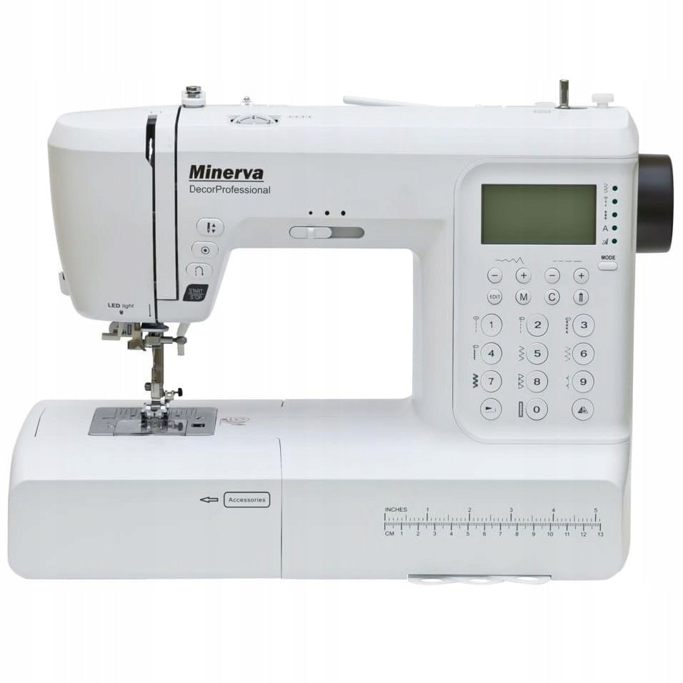 Minerva DecorProfessional Computer Sewing Machine Packaging status original