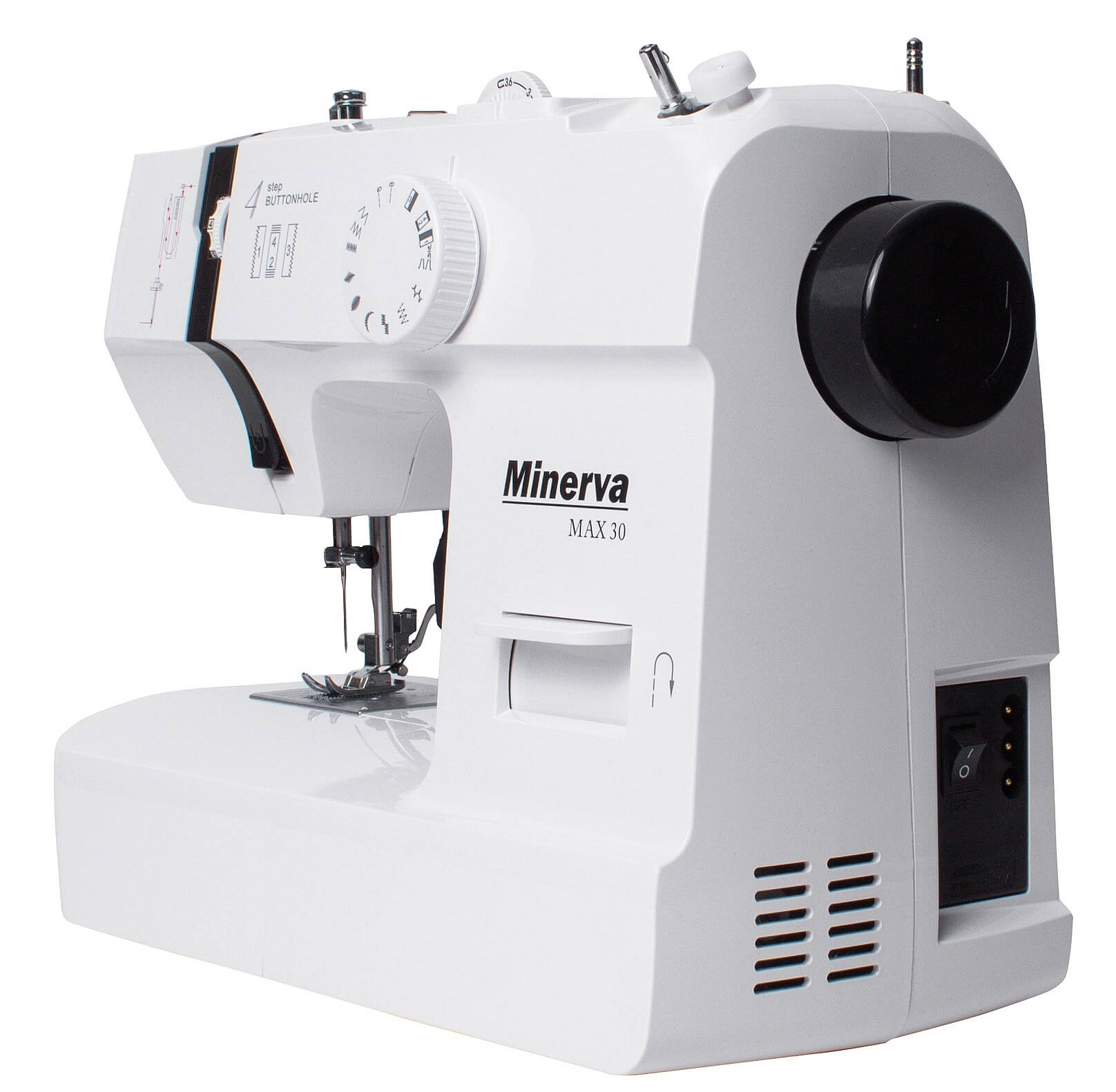 Minerva MAX 30 simple and powerful sewing machine 13 stitches Brand Minerva