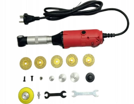 Mini Angle Grinder Network Discs Accessories 380W For Metal Tiles Power supply type mains