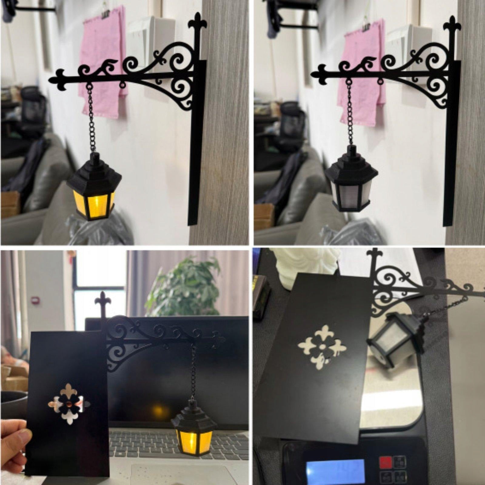 Mini Bookshelf Lamp Portable Festive Prop Library Lantern Hanging Style A Brand no brand