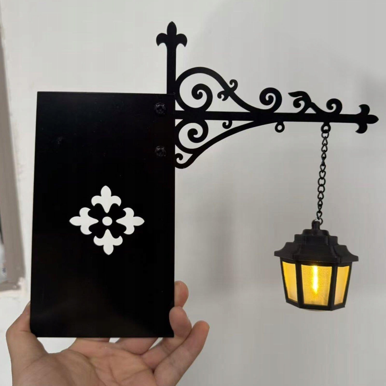 Mini Bookshelf Lamp Portable Festive Prop Library Lantern Hanging Style A Packaging status original