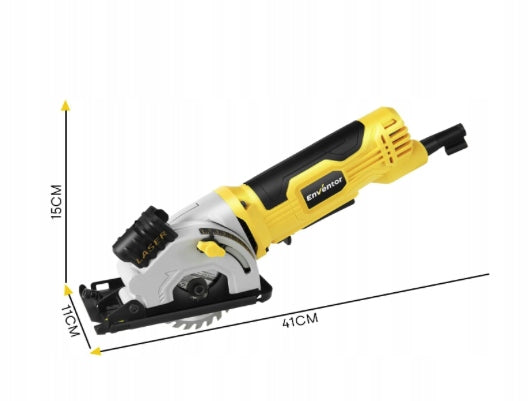 Mini Circular Saw 580W With Laser Guide 3 Blades Small Hand Saw Manufacturer code 6901237821312