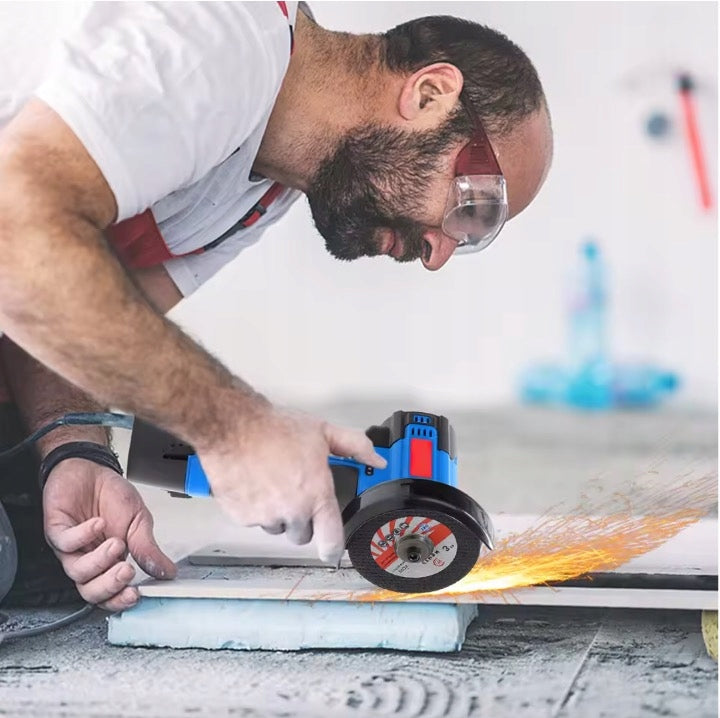 Mini Cordless Angle Grinder Powerful Brushless 76mm 2xAku Discs EAN (GTIN) 5905923224135
