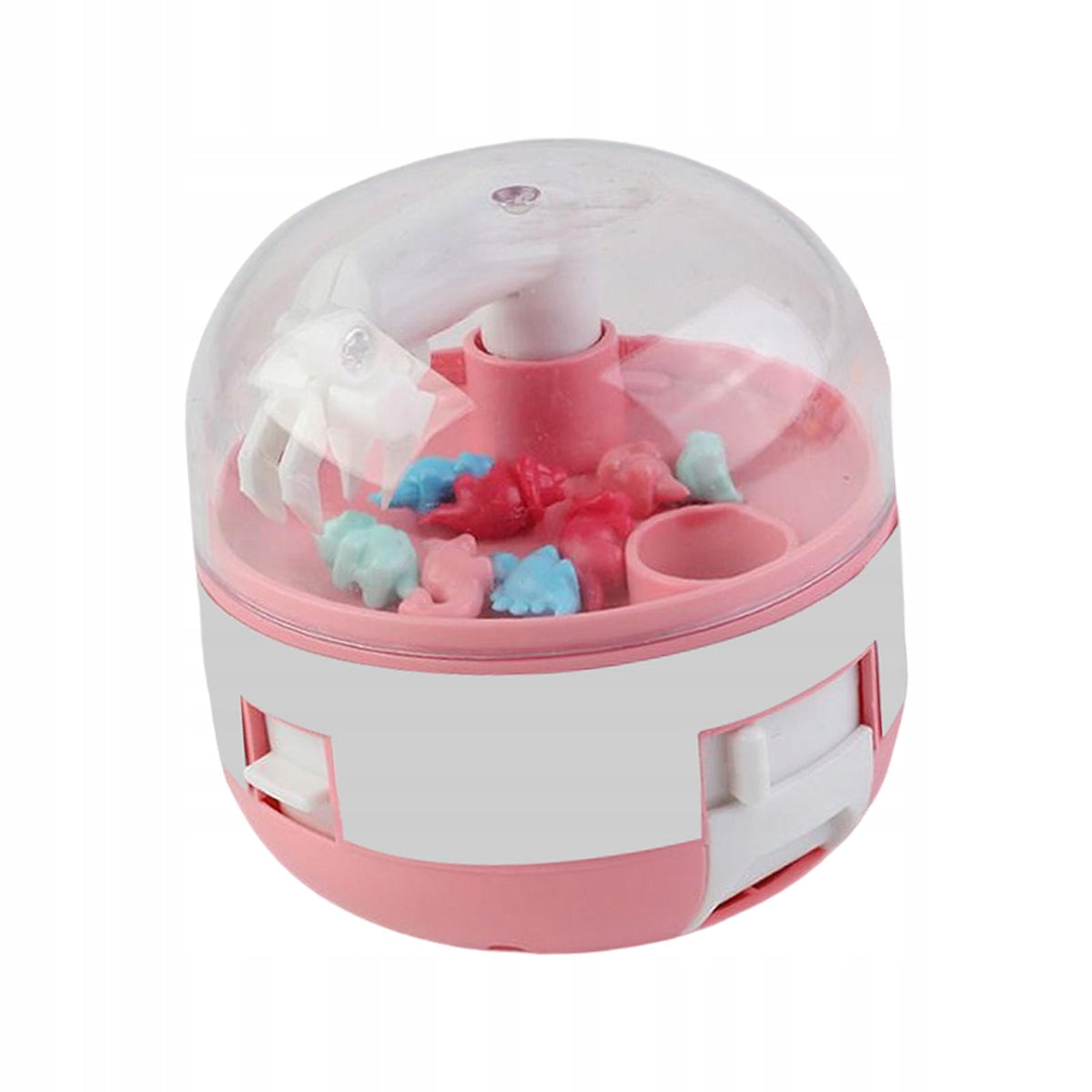 Mini Dinosaur Claw Machine Grabber Fingertip Toys Capsule Catcher Pink Brand no brand